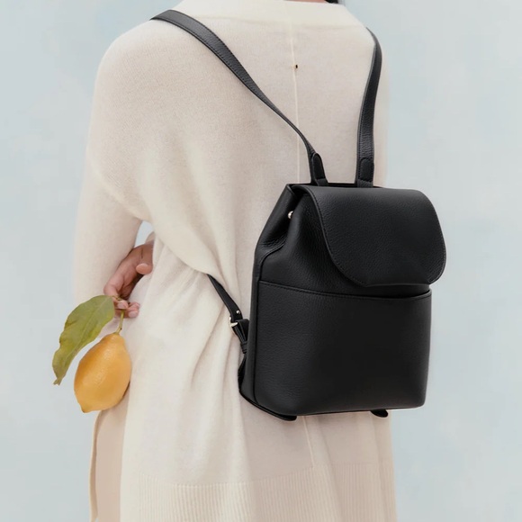 Cuyana Mini Leather Backpack - Picture 3 of 9